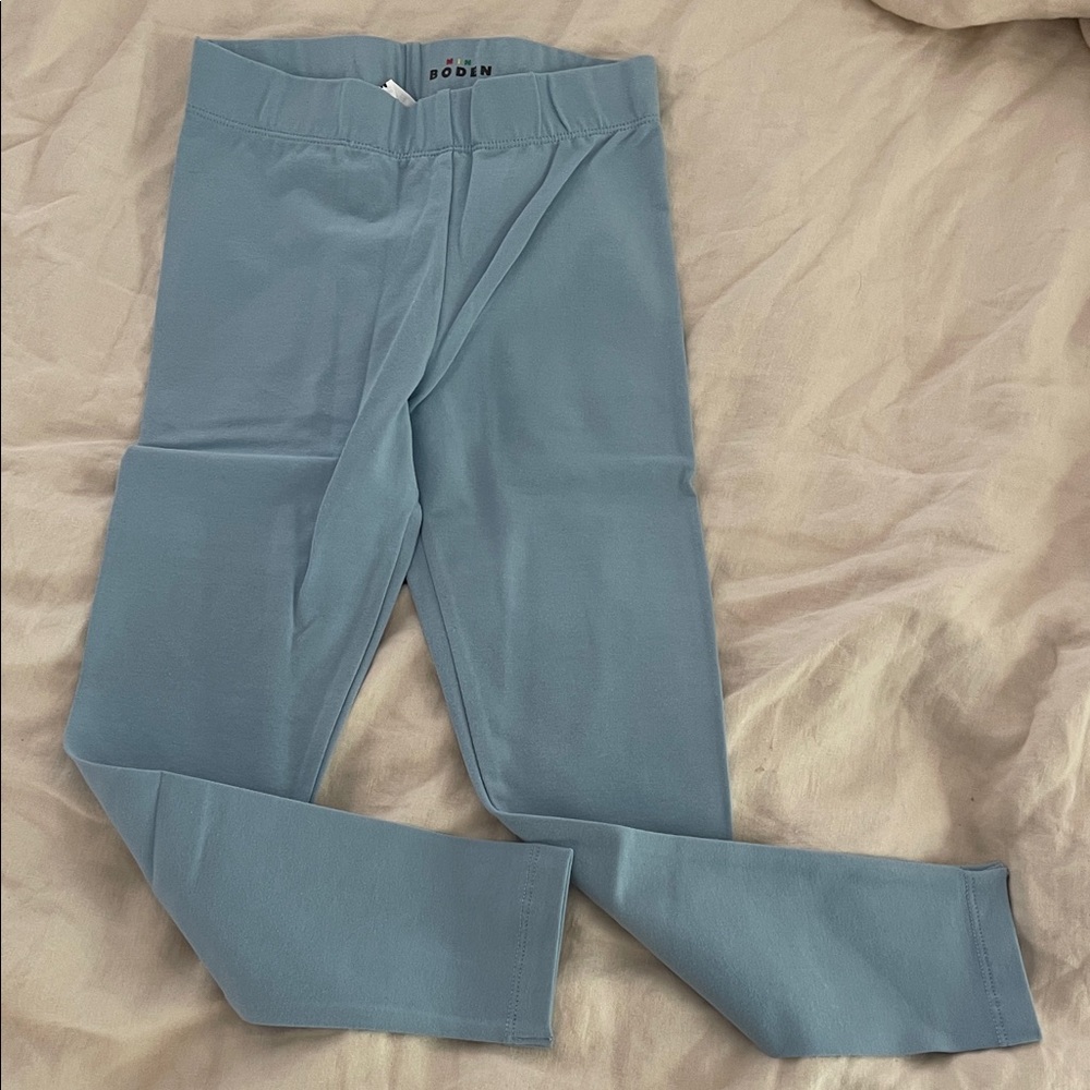 Mini Boden Light Blue Leggings